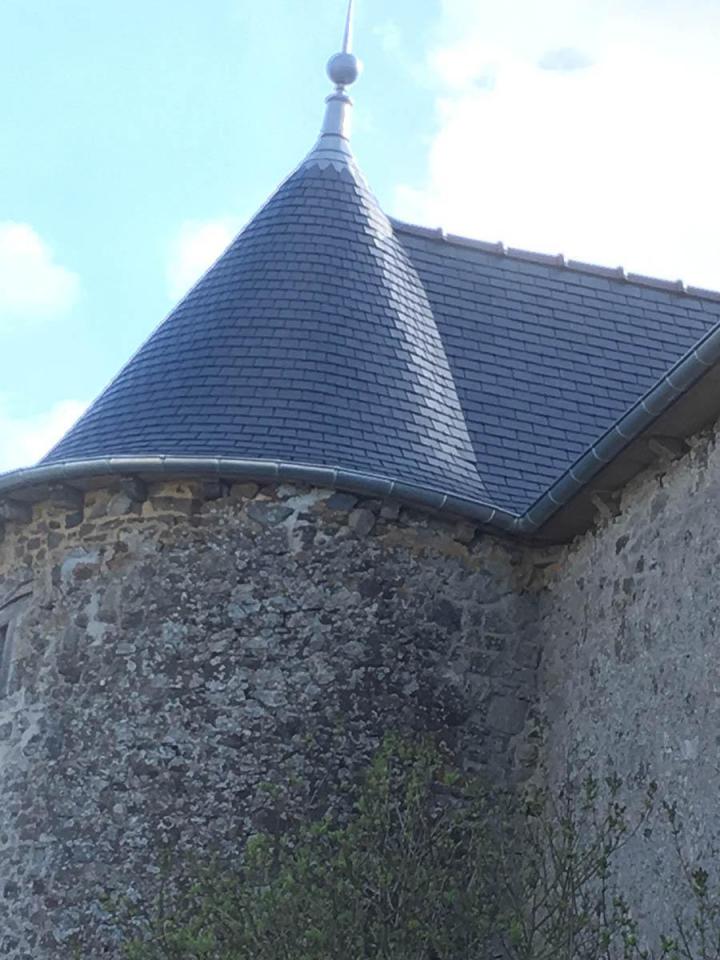 Pose et rénovation de couverture en ardoise Lamballe