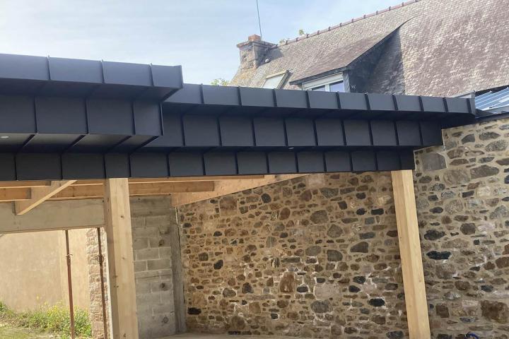  Pose et rénovation de couverture en zinc Lamballe