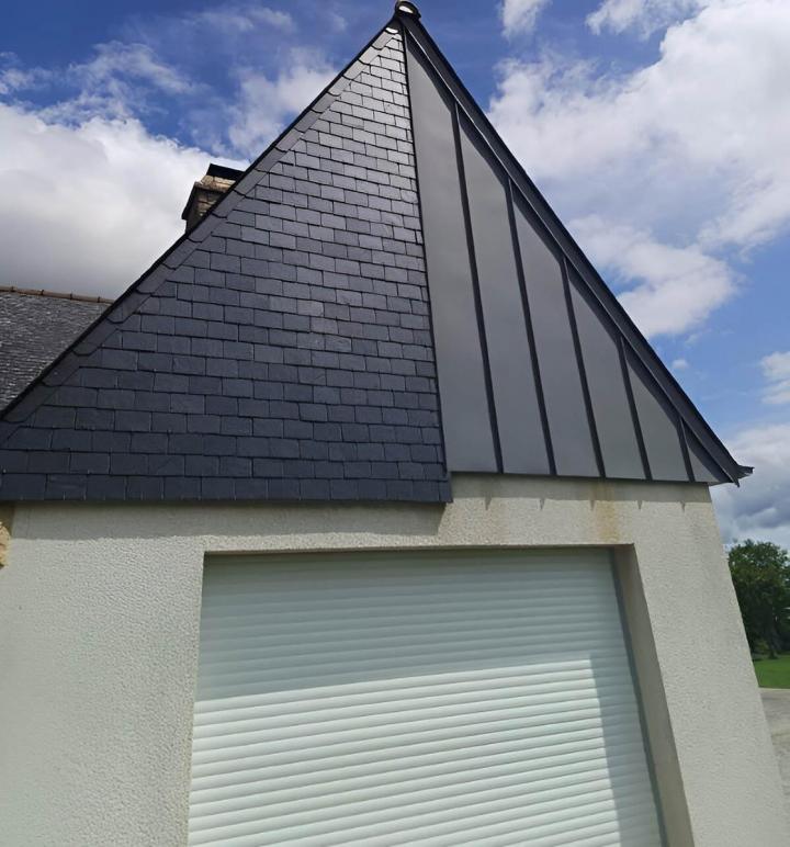 Pose et rénovation de couverture en zinc Lamballe